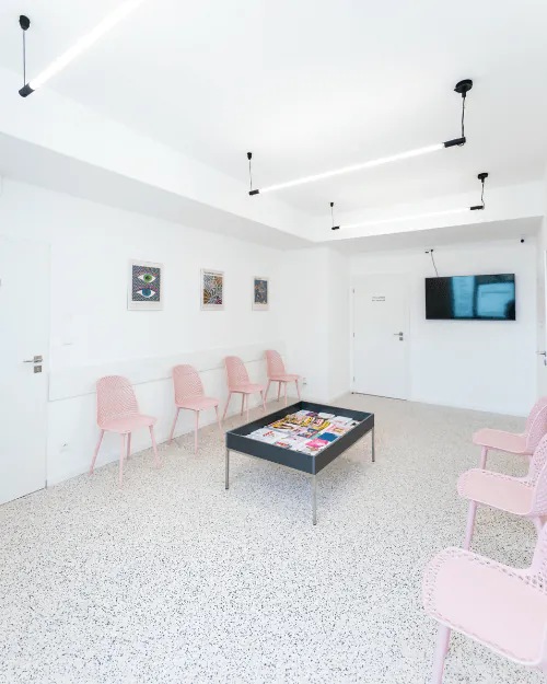 Čekárna gynekologické ordinace GynLife